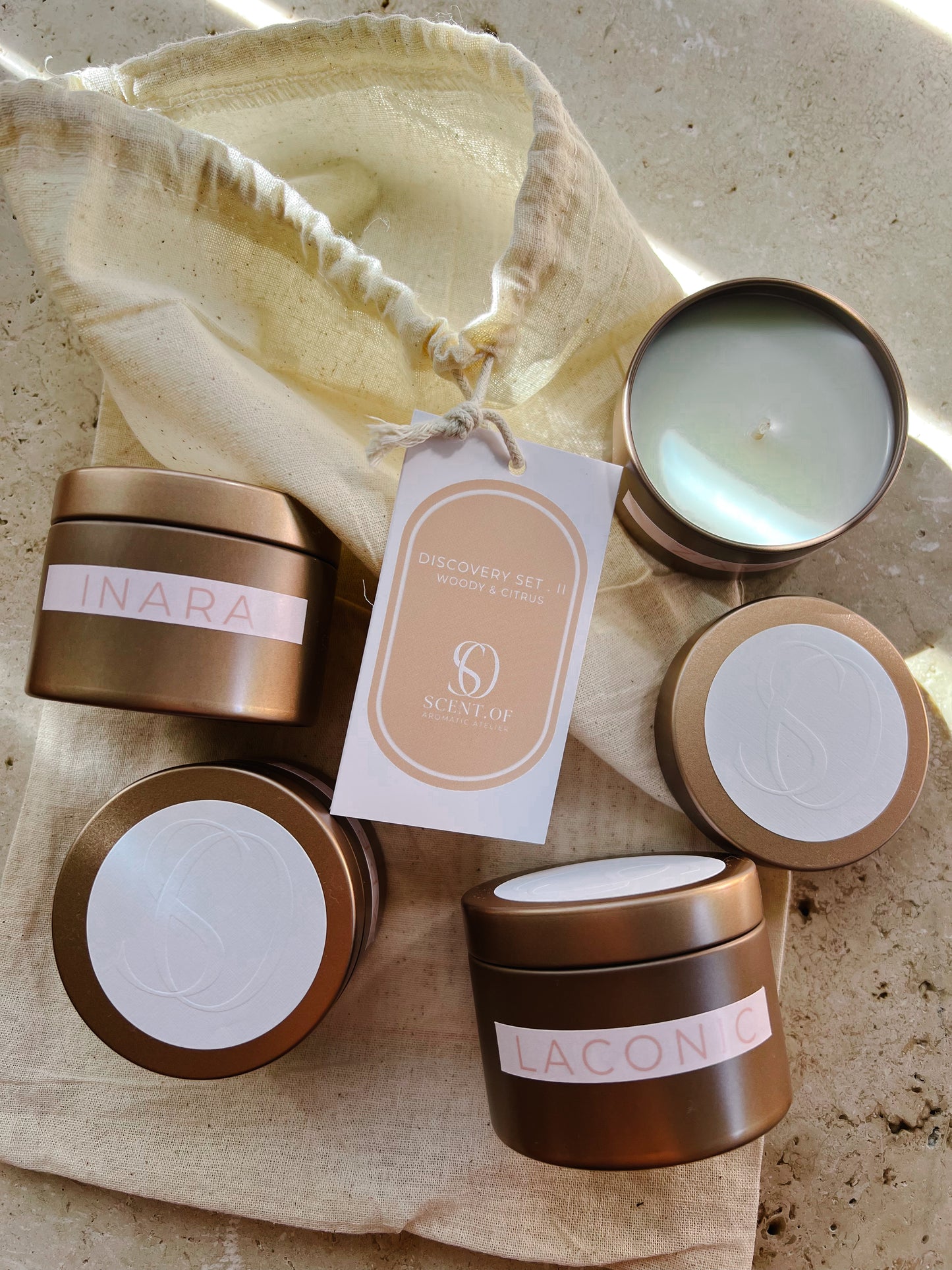 DISCOVERY SET - II - { WOODY & CITRUS }